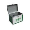 Buy cheap Acrylic Doctor First Aid Case Green Aluminum Medicine Carry Case With Dividers Inside from wholesalers