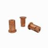 Buy cheap Customized Thread Type Red Copper Nut 23.4g For Building Construction from wholesalers