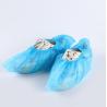 Buy cheap Cheap High Quality Plastic Shoe cover Elastic Shoe covers Waterproof Blue Transparent Black PE shoe cover from wholesalers