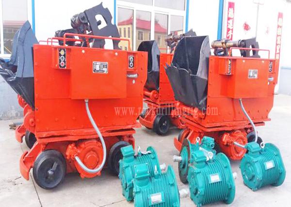 Buy cheap JC Z-17W Electric Motor Mining Mucker Machine 0.85m / S Working Speed from wholesalers