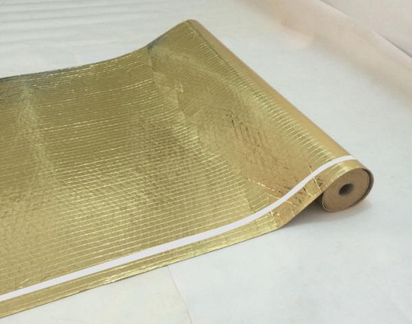 High Durability Black Silver Golden Laminate Flooring Underlayment 1.6kg/m2 -2