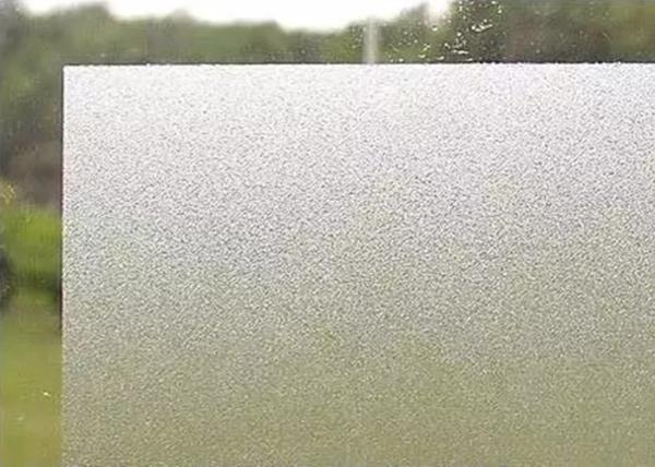 Buy cheap Repositionable 0.8mm Clear Bathroom Window Privacy Film Heat Control from wholesalers