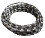8.8mm Block Processing Quarry Diamond Wire Saws Rope 40pcs Per Meter
