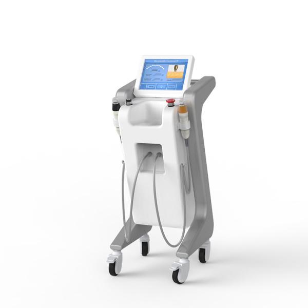 Trending products 2018 new arrival golden plating fractional rf beauty machine