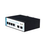 4 Ports Managed Network Switch Industrial Ethernet Switch 2 Gigabit SFP Ports