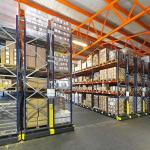 Adjusted Boltless 4 Tier Beam Shelf SGS Z Beam Shelving Anti Corrosion