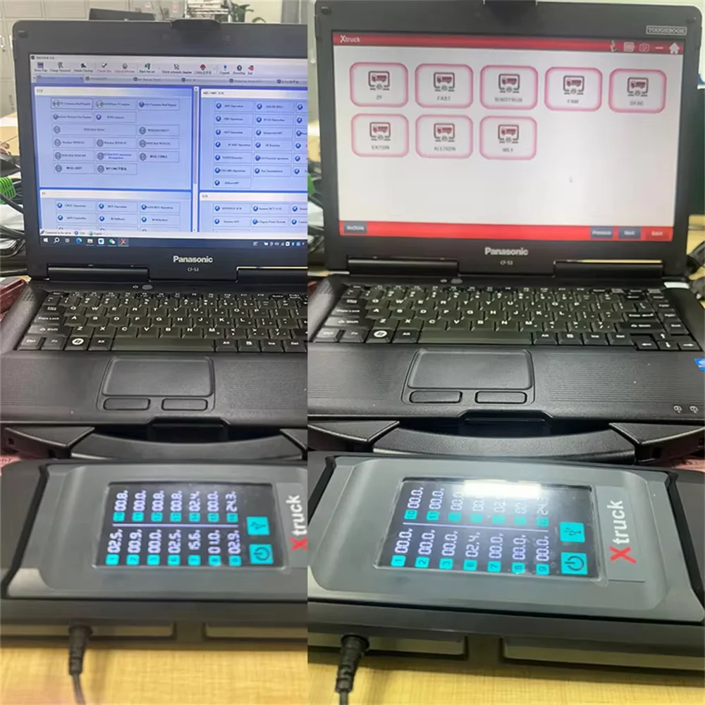 Xtruck FAST SINOTRUCK Faw Trailer truck diagnostic Chassis Inspection tool ZF gearbox transmission Testman +CF53