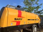 SANY Used Concrete Trailer Pump Concrete Stationary Pump 85m3/H HBT8018C-5