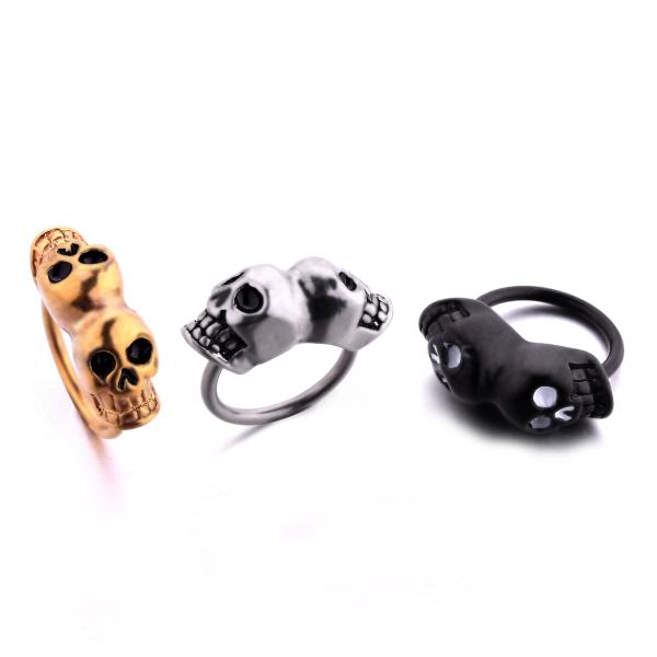 Buy cheap Wholesale Fashion Cool Nose Ring Skull Nose Studs Rings Pin Piercing Jewelry from wholesalers