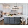 Buy cheap Ready To Assemble Solid Wood White Shaker Style Modular Wood Kitchen Cabinets from wholesalers