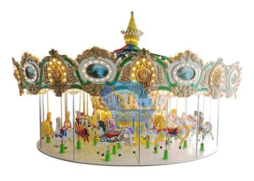 Buy cheap Popular Theme Park Rides Up Driven Musical Merry Go Round Carousel For Children / Adults from wholesalers