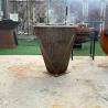 Buy cheap Europe Outdoor Removable Corten Steel BBQ Grill With Rotating Chicken Rack from wholesalers