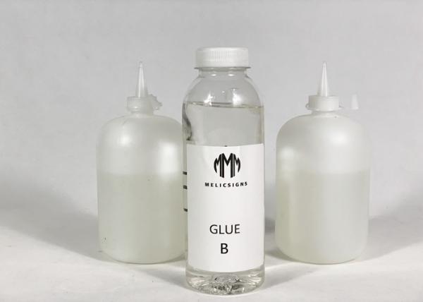 Buy cheap Strong Adhesion Channel Letter Making Tools , Acrylic Epoxy Clear Resin AB Glue from wholesalers