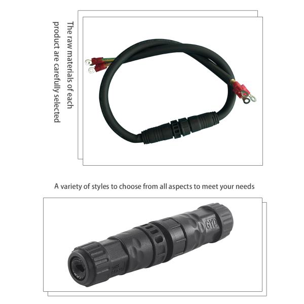 BTK19 IP67 Waterproof Connector 1-50A UL Certified for LED Automotive