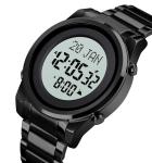 1734 Premium Men's Jam Tangan Watches Muslim Azan Uhr Qibla Direction Watch Al