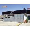 Buy cheap 10m Wide 20m Long Cube Structure Tent Roof Parapet Glass Walls For Car Showroom from wholesalers