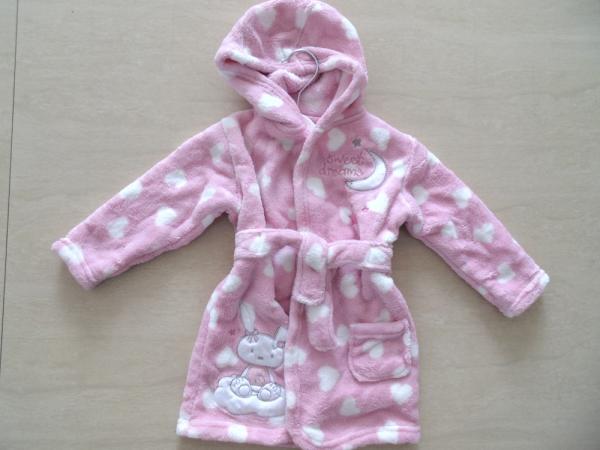 Buy cheap baby girls dressing gowns,coral fleece bathrobes,clothing factory from wholesalers