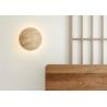 Buy cheap Yellow travertine wall lamp bedroom for home decorator interior stone wall lamp from wholesalers