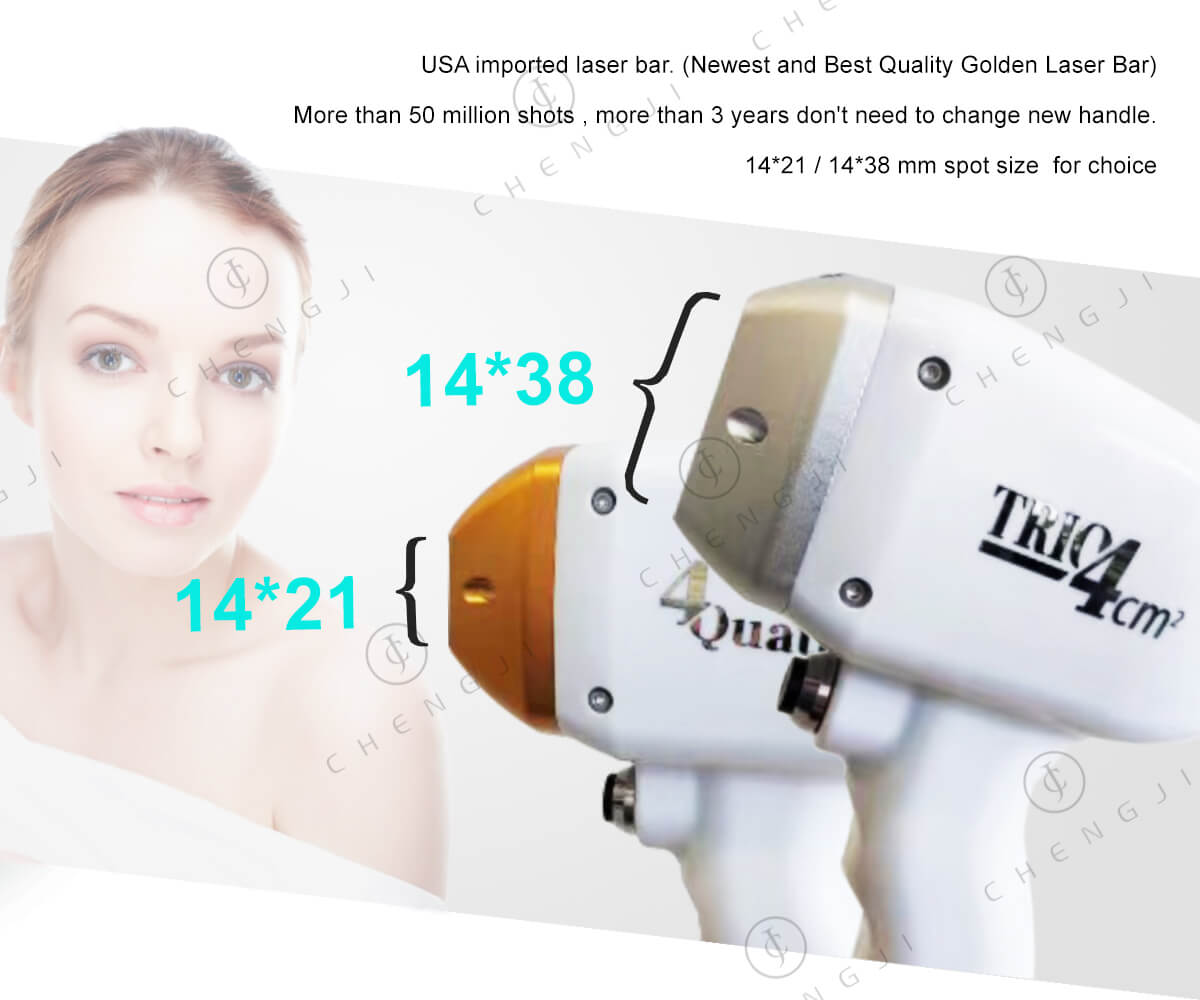 1064nm Laser Hair Removal Beauty Machine Permanent Laser Hair Removal Machines Vertical