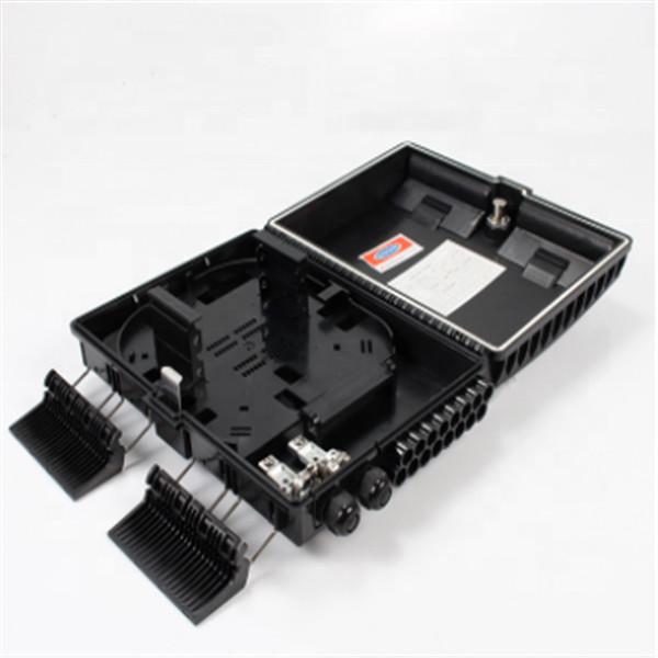 Buy cheap 16 Core Fiber Optic Termination Box , Black Optical Termination Box Waterproof from wholesalers