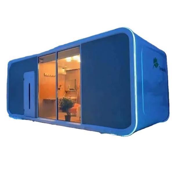 Competitive Price Outdoor Modular 20ft Tiny Homes Apple House Office Pods Coffee
