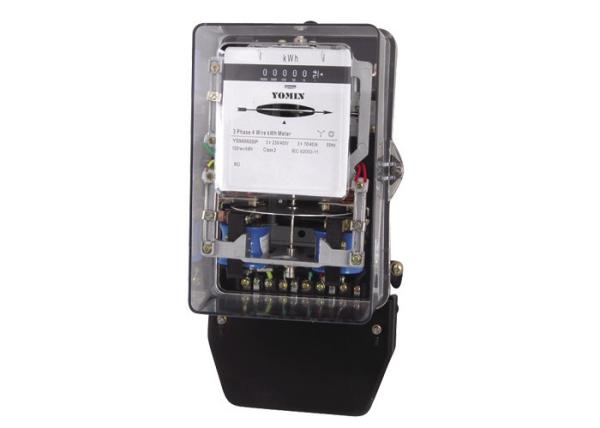 Quality Ployphase Electromechanical Energy Meter , Merchanical Electric Meter Class 2 for sale