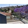 Buy cheap Easy Installation Frameless Glass Deck Railing With Base Channel Fixing Details from wholesalers