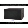Buy cheap Disco Sound Equipment / 2x18" Direct Reflex 4ohm 1200W Subwoofer For Concert , Nightclub And Living Event from wholesalers
