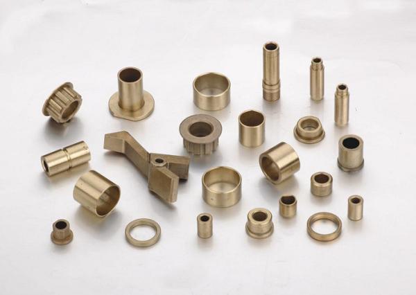 Buy cheap Liquid Or Solid Lubricant Sintered Bronze Bearings / Plain Bearing Bush from wholesalers