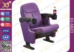 Indoor Theater Auditorium Movie Theater Chairs Stadium Seating With Cup Holder