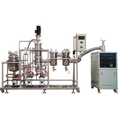 Buy cheap High Vacuum Wiped Film Evaporator Pharmaceutical Short Path Distillation Unit from wholesalers