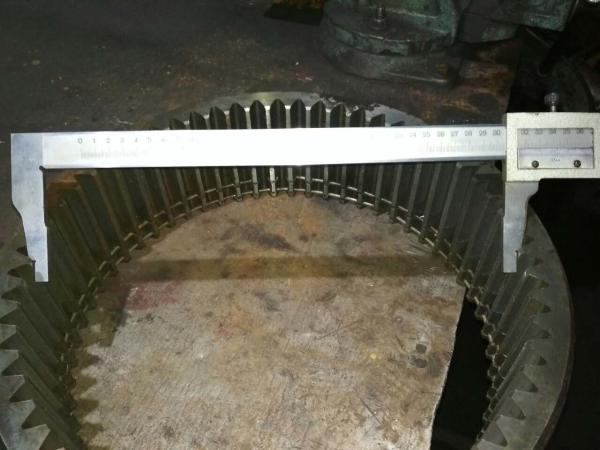 Buy cheap Customized 200-6300 mm Heavy Industrial Helical Gear Type Of Ring Gear from wholesalers
