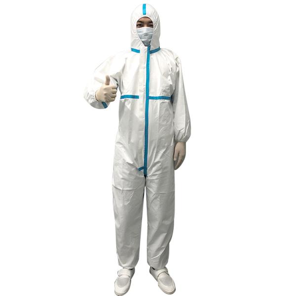 Buy cheap Anti Bacteria Disposable Overalls Protective Suit S-XXXL from wholesalers