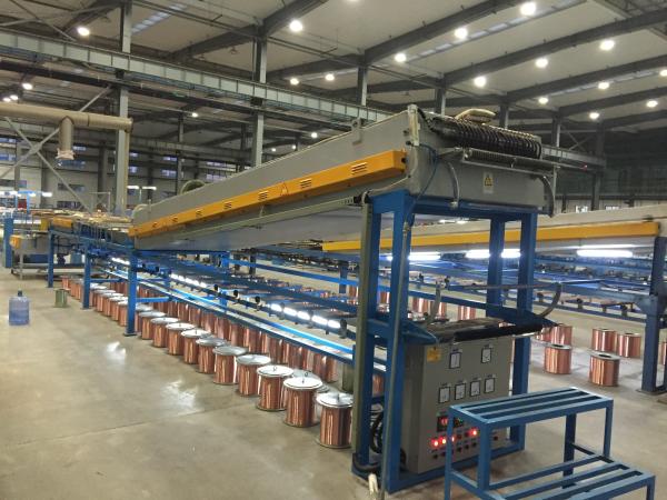 Buy cheap Tube Tinned Annealed Copper Wire Tinning Machine 68Kw 300 Pay Off Bobbin from wholesalers