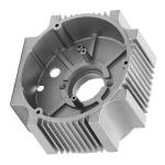 Silver Housing Aluminum Die Casting Parts Electromechanical Enclosure For