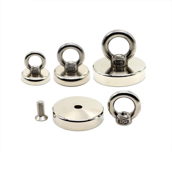 Quality Neodymium Fishing Magnet With Eyebolt for sale