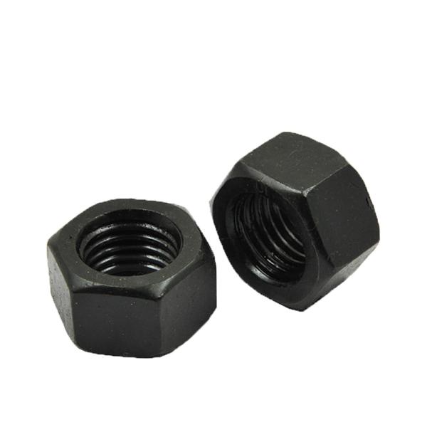 Buy cheap Quenched And Tempered Carbon Black Heavy Hex Nut Steel ASTM A194 Grade 2HM from wholesalers