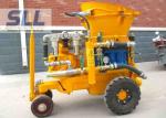 Air Driven Concrete Spraying Machine With Rubber Sealing Plate Easy Operation