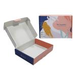 Custom logo Folding Cardboard Corrugated Mailing Box Holiday Gift Cosmetic