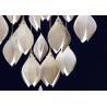 Buy cheap Ceramic Porcelain White Flower Decorative Chandelier Wedding Pendant Lamp For Hotel from wholesalers