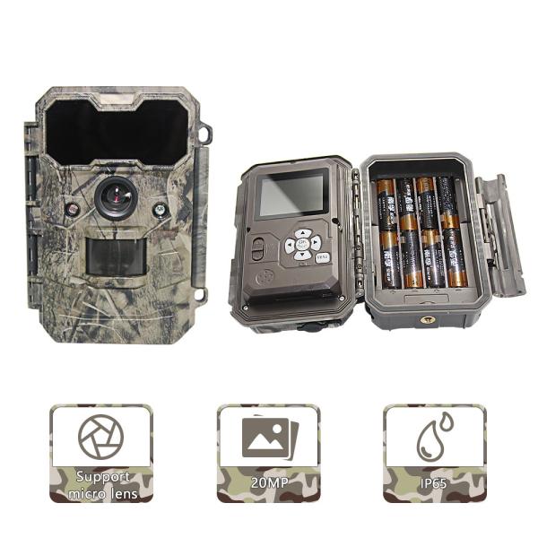 Buy cheap Micro Lens Wireless Hunting Trail Cameras IP66 0.25S Trigger For Closer Shooting from wholesalers