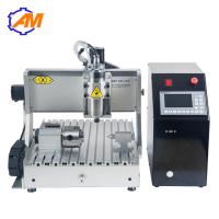 Buy cheap Price of hot sell mini metal cnc 3d  professional cnc router machinery 3040  4 axis cnc design engraving machine product