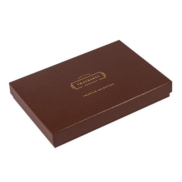 Buy cheap Refine Design With Lid Rigid Cardboard Chocolate Box Packaging Luxury Custom Hot Stamping Logo from wholesalers