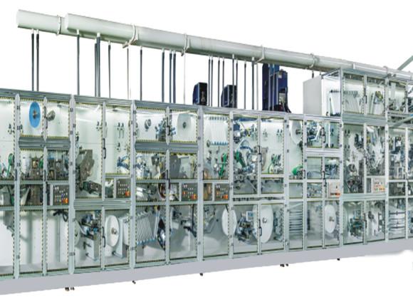 Buy cheap Mitsubishi System 1000pcs/Min 320mm Sanitary Napkin Machine from wholesalers