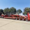 Buy cheap Quad Axles Semi Lowboy 60 Ton 50ft Drop Deck Trailer from wholesalers
