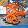 Buy cheap CE TUV 2T Stationary Hydraulic Scissor Lift Platform Warehouse Cargo Scissor Lift from wholesalers
