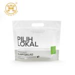 50 Microns Transparent Vegetable Packing Bags Biodegradable Lettuce Packaging