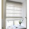 Buy cheap Europe Japan new China style white Plain linen curtain Roman blind for bedroom living reading dinning room balcony from wholesalers