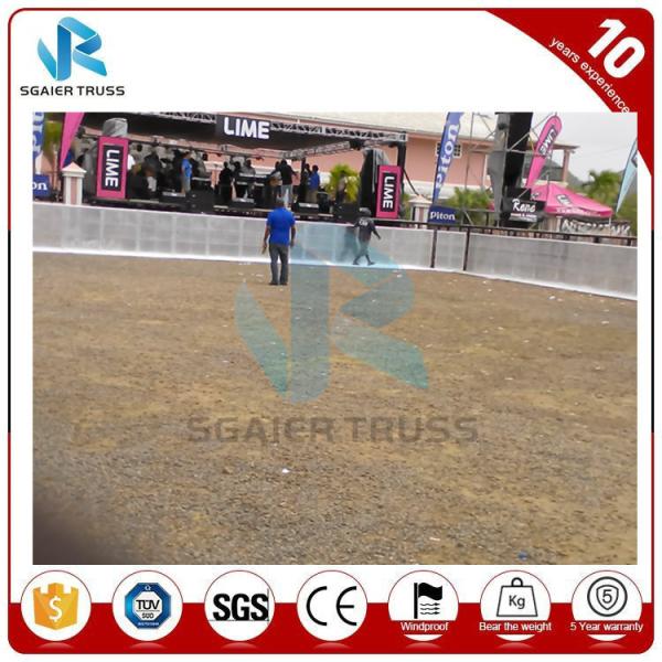 Buy cheap Road Car Park Barriers For Traffic , Aluminum Alloy Crowd Control Fencing from wholesalers