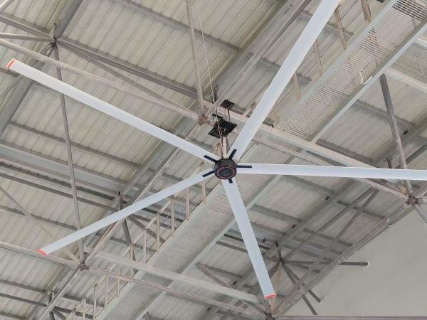 Buy cheap 40dB Noise Level Warehouse Commercial Ceiling Fans For Garages Remote Control from wholesalers